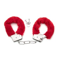 Menottes en Peluche Métal BDSM pour Jeu Adulte – Ensemble de Contrainte Bondage SM