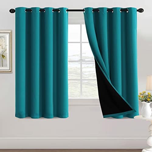 Blackout turquoise blue
