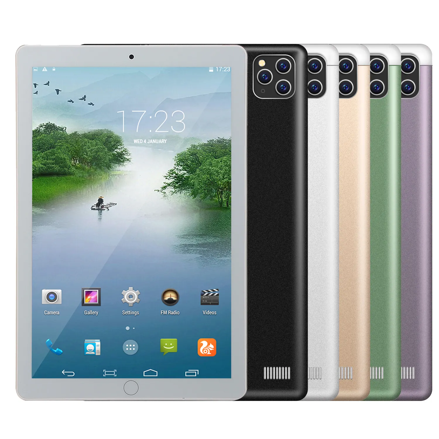 Neuankömmling 10,1 Zoll Tablet P20 3G Telefon Android Tablet IPS LCD SIM 2GB RAM 32GB ROM 6000mAh Akku