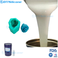 Caoutchouc de silicone liquide de prix usine pour le moule d'impression de résine 3D RTV-2 le caoutchouc de silicone