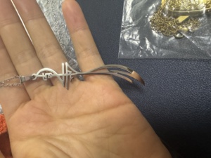 Aimamdywu — artefact religieux découpé au Laser, en acier inoxydable, auto-défense, taille longue, pendentif en épée de islam arabe - Product Image 6