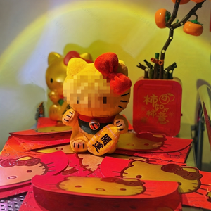 Stok Gudang AS Siap Kirim 48 Jam Boneka Kucing Keberuntungan Golden Fortune Boneka Kucing Plush Kawaii Mainan Hewan Boneka untuk Anak-Anak - Product Image 4