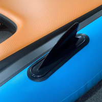2.4M Gonflable Extra Large Paddle Board Leurre Kayak Bateau De Pêche Avec Siège