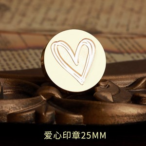 Tête de timbre en cuivre prête à l'emploi manche en palissandre timbre de cire à cacheter timbre de sceau de cire pour lettrage phrases de bénédiction cadeaux de salon professionnel - Product Image 6