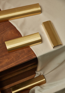 Hiện đại nhà bếp ngăn kéo tủ môi Xử lý tinh khiết đồng thau vàng nhỏ xử lý kéo cho phòng ngủ đồ nội thất tủ quần áo cửa tủ quần áo - Product Image 5