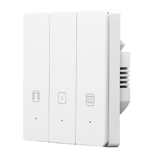 Smart Home Automation System EU <b>Alexa</b> Google Home 250V Durable 3-Switch ZigBee Touch Switch for Curtain Control - Product Image 6