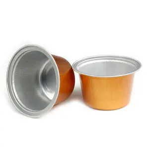 Wholesale baking with smooth wall aluminum foil containers aluminium foil baking cups