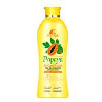 Papaya Douchegel Extra Whitening Reinigend Bacteriënremmend Mijtenverwijderend Zorgt voor een gebalanceerde huid Zuur-base olie Natuurlijke fruit bodywash
