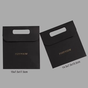 Bolsas de Papel Asépticas Ecológicas Personalizadas, Diseño <span class=keywords><strong>Retro</strong></span> Simple con Cordón, Portátiles, para Regalos, Cumpleaños, Joyería, Embalaje Personalizado - Product Image 4