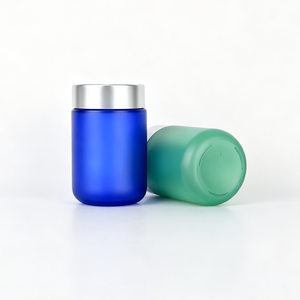 Frasco de Vidrio Degradado Multicolor de 160 ml para Suplementos para la Salud, Suplementos Dietéticos Orgánicos, Frasco de Vidrio para Pastillas - Product Image 2