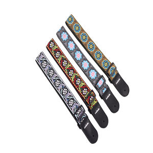 Correia de guitarra, fabricante de correia de guitarra elétrica, tecido jacquard - Product Image 1