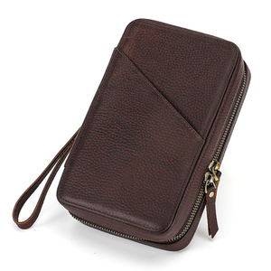Customized Leather Travel Pouch Storage Bag <b>Tablet</b> Electronics Cable Accessories Organizer Digital Products Cable <b>Charger</b> Cases - Product Image 6