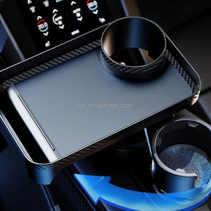 Porte-gobelet multifonctionnel 360 pour voiture, porte-gobelet en silicone, table, plateau alimentaire pour voiture - Product Image 2