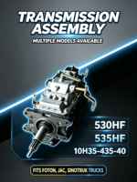 Nouvelles boîtes de vitesses 530 HF et 535 HF pour Foton et Sinotruk