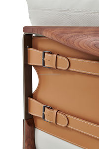 ชุดโซฟาวอลนัทหรูหราระดับไฮเอนด์สำหรับห้องนั่งเล่นดีไซน์คลาสสิกแบบดั้งเดิมสไตล์อเมริกาเหนือ - Product Image 4