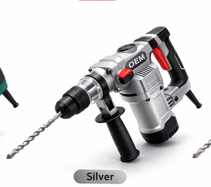 <span class=keywords><strong>Taladro</strong></span> de 1200W, Taladros Industriales, Martillo Demoledor Eléctrico para Concreto, Martillo Rotatorio Eléctrico - Product Image 3