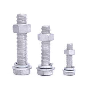 Heavy Structural ASTM A325 <strong>B7</strong> DIN931 DIN933 Hex <strong>Bolt</strong> M8 M12x60 M14 M16 M24 3/4-10 Hot Dip Galvanized Hex <strong>Bolts</strong> and Nut - Product Image 6