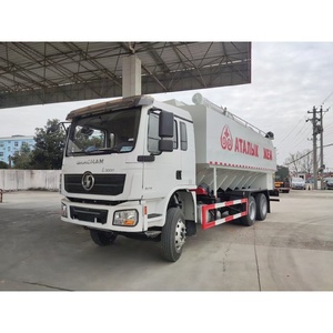 Nuevo Camión de Transporte de Alimentos a Granel Howo Shacman 8x4 Diésel de Fábrica China para Aves de Corral y Ganado con Descarga Rotatoria de 180° - Product Image 6