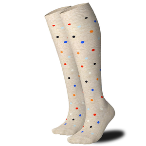 Calcetines <span class=keywords><strong>de</strong></span> Compresión <span class=keywords><strong>de</strong></span> Fibra <span class=keywords><strong>de</strong></span> Bambú Transpirables con Patrón Ondulado, para Correr y Saltar la <span class=keywords><strong>Cuerda</strong></span>, Deportes <span class=keywords><strong>de</strong></span> Fitness, Hasta la Rodilla - Product Image 2