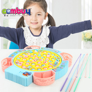 Juego de mesa giratoria para <span class=keywords><strong>padres</strong></span> e <span class=keywords><strong>hijos</strong></span>, juguete de pesca electrónico de plástico - Product Image 2