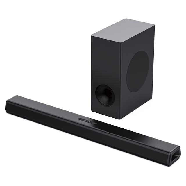 Modern Design New BT 5.0 Wireless Soundbar with Subwoofer 300W Output Power 2.1 Channels Home Theatre System
