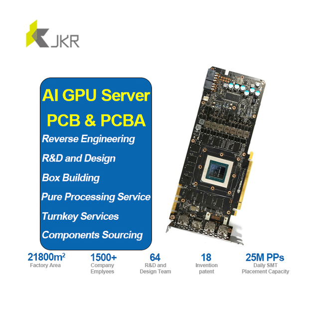 Shenzhen PCB PCBA AI GPU Server Reverse Engineering Manufacturing Services Electronic Assembly China Manufacturer Circuit Boards