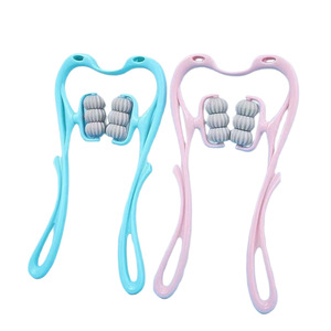 Haoshufu Neck Massager 6 Roller Manual Kneading Neck <b>Massage</b> <b>Tool</b> - Product Image 5