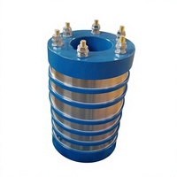 Support de balais de charbon à anneau collecteur intégré pour pièces de moteur haute tension de grue de récupération