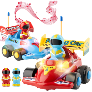 Offre Spéciale Voiture de Combat pour Enfants <span class=keywords><strong>2</strong></span>.4G RC, Jouet de Bataille Éjecteur Interactif pour Garçons - Product Image 1