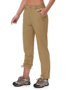 Pantalones de Senderismo para Hombre, Ligeros, Resistentes al Agua, Transpirables, de Nailon, con 6 Bolsillos - Product Image 3