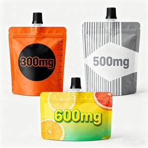 Многоразовые пакеты-дойпаки с носиком для пищевых продуктов, термосвариваемые, из трехслойной матовой алюминиевой фольги, 60 мл, 100 мл, для желе и соков - Product Image 6