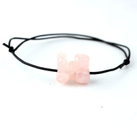 Bracelet en cristal rose imitation Snoopy, best-seller eBay Europe-Amérique ; Boucles d'oreilles et collier ras-du-cou motif chien de dessin animé - Pour femme
