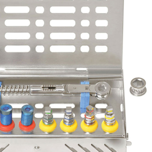Kit d'implants dentaires pour la préparation chirurgicale en implantologie et la pose d'implants oraux, ensemble d'instruments dentaires pour la chirurgie implantaire - Product Image 4