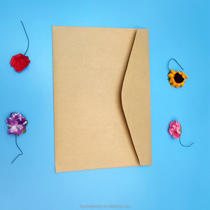 Rts משלוח דואר הקמעונאי משלוח דואר אלקטרוני מעטפה חום קשה נייר עט נייר מסמכים אריזה מעטפות עם כפתור וחוט - Product Image 3