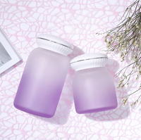 Bouteilles en verre blanc de haute qualité multicolores en gros avec bouchons à vis 200ml/300ml – Gobelets pour enfants et adultes avec logo personnalisé