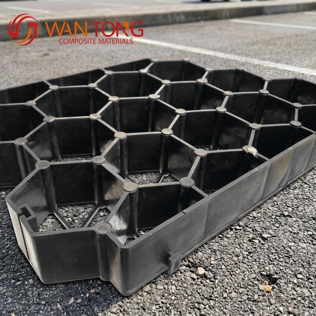 High Quality Factory Direct Sale Permeable 38mm 48mm 68mm Plastic Grid Pavers for Parking Lot Road Driveway