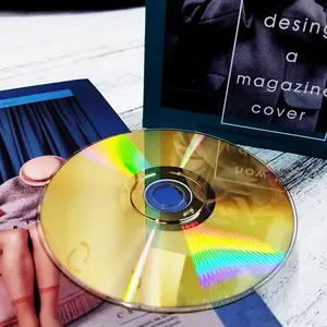 Özel tam renkli baskı filmleri Cds profesyonel özel müzik Cd çoğaltma 100