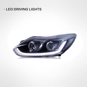 Pièces automobiles Plug and Play 35W phare LED phare au xénon pour <span class=keywords><strong>Ford</strong></span> <span class=keywords><strong>Focus</strong></span> <span class=keywords><strong>2012</strong></span>-2014 en plastique - Product Image 2