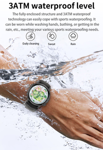 Hm95 GPS 3ATM không thấm nước ngoài trời thể thao Vòng đeo tay nhịp tim máu Oxy sức khỏe giấc ngủ giám sát BT gọi điện thoại tùy chỉnh thông minh đồng hồ - Product Image 5