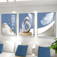 Nordique luxe 3d affiche imprimé nature morte peintures cristal porcelaine abstrait mur Art cadres décoration de la maison salon