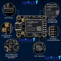 Kit Receptor GNSS RTK UM982, Receptor Multifrecuencia de Constelación Completa con 2 Antenas Helicoidales de Banda Completa y Cables de Extensión