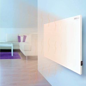 Calentador de panel de imagen eléctrica infrarroja para pared, termostato de pared decorativo con enchufe - Product Image 5