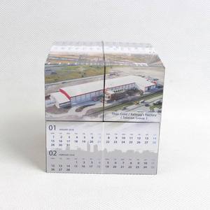 Chất lượng cao tùy chỉnh in ấn công ty Logo hoặc phong cảnh mô hình quảng cáo hoặc kinh doanh Quà Tặng gấp Magic Cube - Product Image 6