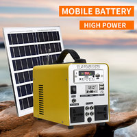 Système d'éclairage multifonctionnel portable pour mini panneau solaire domestique 540Wh Onduleur à onde sinusoïdale pure Batterie lithium-ion Radio MP3 MPPT