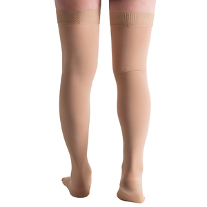 Chống trượt Spandex/Nylon nén vớ 20-30mmHg đùi cao cho thai hỗ trợ chống tắc mạch thoáng khí thân thiện với môi - Product Image 3