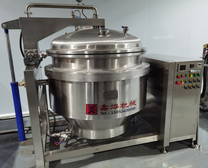 Machine à trempage sous vide pour fruits et noix confits - <span class=keywords><strong>Cuve</strong></span> électrique à double enveloppe en acier inoxydable pour la cuisson du sirop - Product Image 6