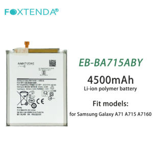 Nouvelle arrivée Batterie d'origine Full <span class=keywords><strong>Mah</strong></span> EB-BA715ABY 4500mAh Cobalt pur d'origine pour Samsung Galaxy <span class=keywords><strong>A71</strong></span> A715 SM A7160 EB-BA715ABY - Product Image 2