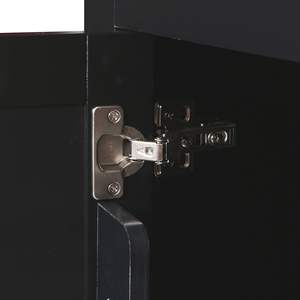 Carrito de cocina de diseño moderno DB con encimera de madera de goma, puerta de armario, estantes de almacenamiento interno, isla de cocina de 5 ruedas - Product Image 6