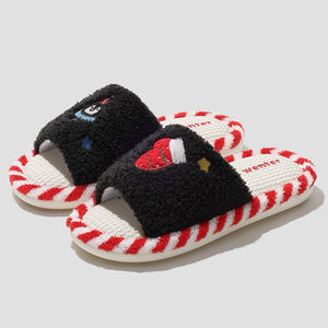Pantuflas de Interior para Mujer y Niña, de Tela Suave, <span class=keywords><strong>con</strong></span> Punta Abierta, para Primavera, Verano y Todas las Estaciones - Product Image 5