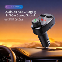 Encendedor de Cigarrillos Portátil para Auto, Carga Rápida PD, Doble USB, Manos Libres, Cargador de Teléfono, Reproductor MP3 BT5.0, Radio FM Inalámbrica, 1 Año de Garantía